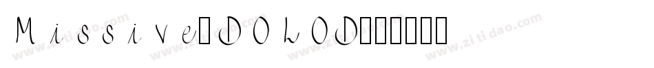 Missive-DOLOD字体转换