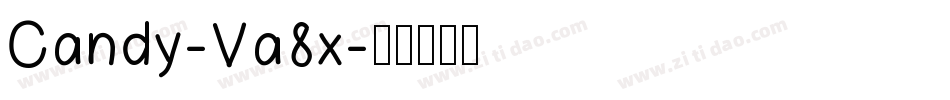Candy-Va8x字体转换