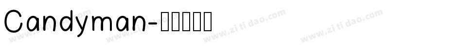 Candyman字体转换