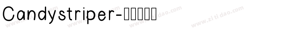 Candystriper字体转换