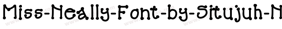 Miss-Neally-Font-by-Situjuh-Nazara-2字体转换