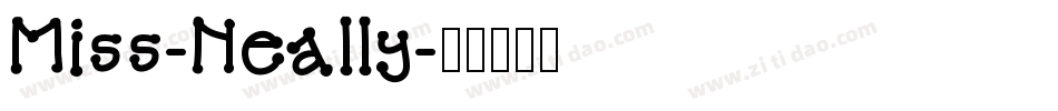 Miss-Neally字体转换