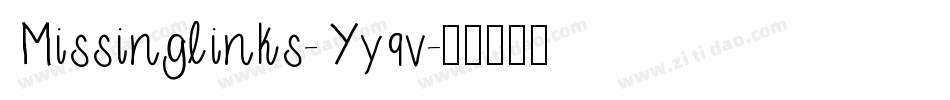 Missinglinks-Yy9v字体转换