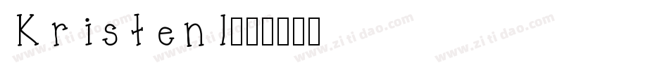 KristenI字体转换
