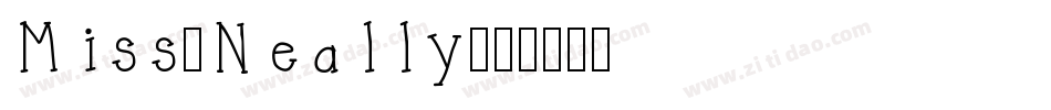 Miss-Neally字体转换