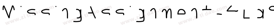 MissingAssignment-4La9字体转换