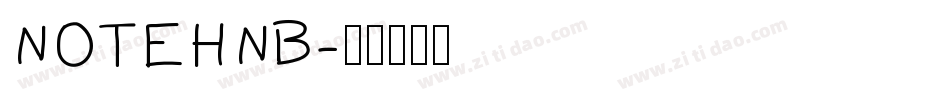 NOTEHNB字体转换