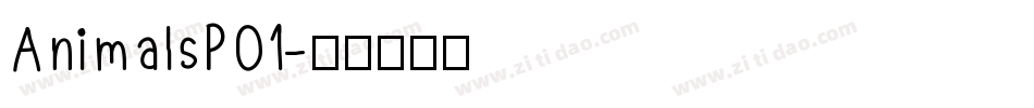 AnimalsP01字体转换