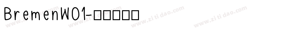 BremenW01字体转换