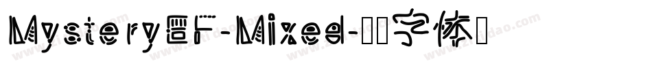 MysteryEF-Mixed字体转换