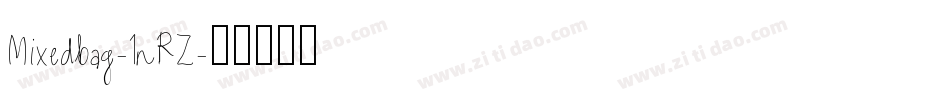 Mixedbag-1nRZ字体转换