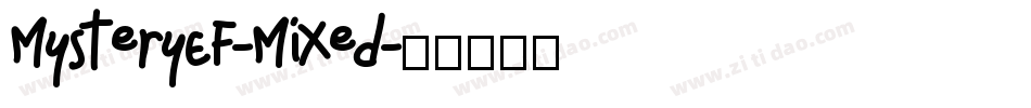 MysteryEF-Mixed字体转换