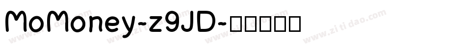 MoMoney-z9JD字体转换