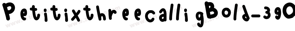PetitixthreecalligBold-39OM字体转换