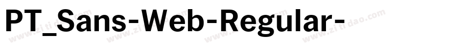 PT_Sans-Web-Regular字体转换