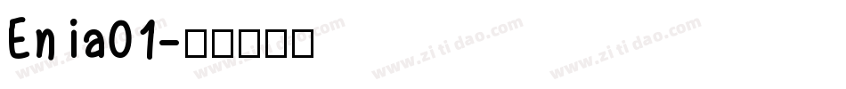 Enia01字体转换