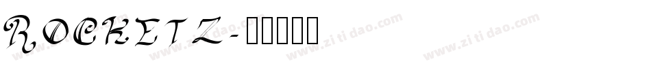 ROCKETZ字体转换