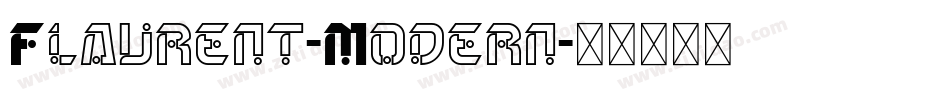Flaurent-Modern字体转换
