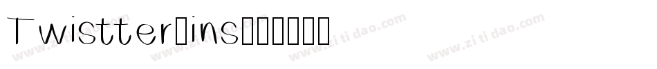 Twistter-ins字体转换