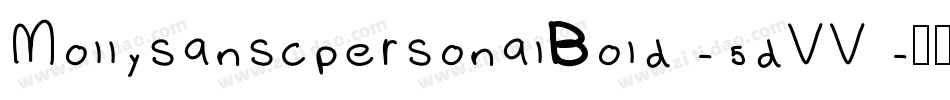 MollysanscpersonalBold-5dVV字体转换
