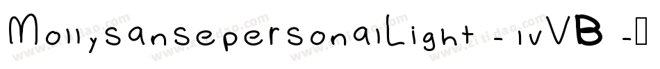 MollysansepersonalLight-1vVB字体转换