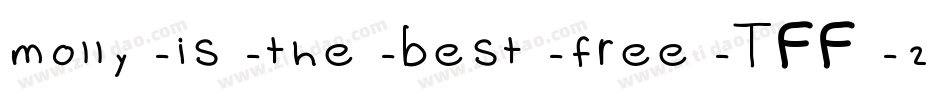 molly-is-the-best-free-TFF-2字体转换