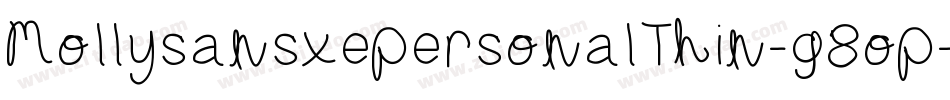 MollysansxepersonalThin-g8op字体转换