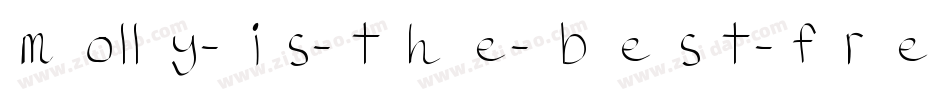 molly-is-the-best-free-TFF-2字体转换