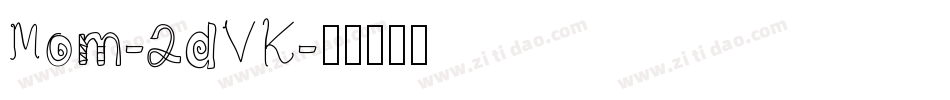 Mom-2dVK字体转换