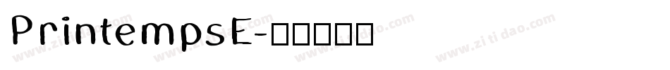 PrintempsE字体转换