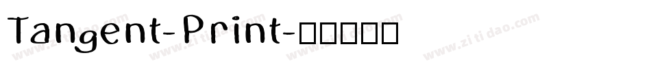Tangent-Print字体转换