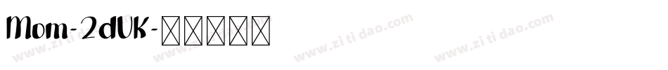 Mom-2dVK字体转换