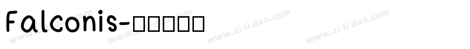 Falconis字体转换