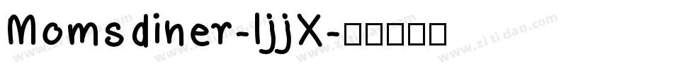 Momsdiner-ljjX字体转换