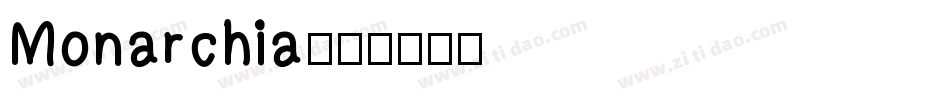 Monarchia字体转换