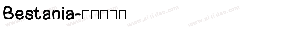 Bestania字体转换