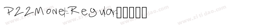 P22Monet-Regular字体转换
