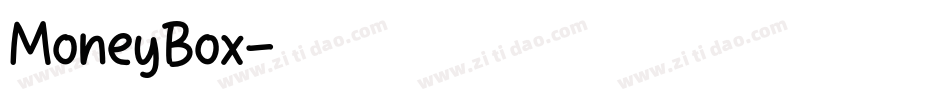 MoneyBox字体转换