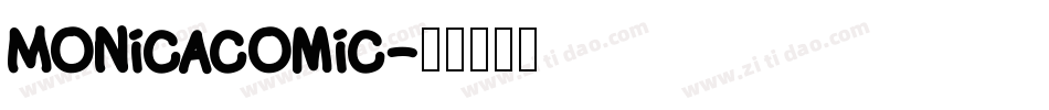 Monicacomic字体转换