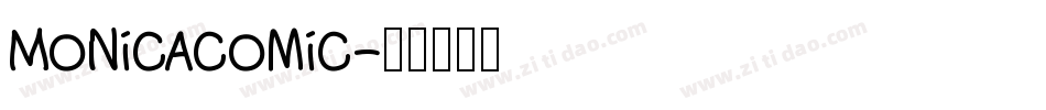 Monicacomic字体转换