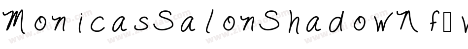 MonicasSalonShadowNf-vZzO字体转换