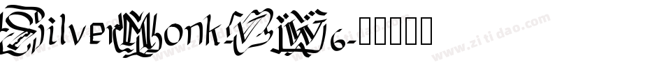 SilverMonk-VjW6字体转换