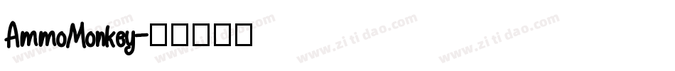 AmmoMonkey字体转换