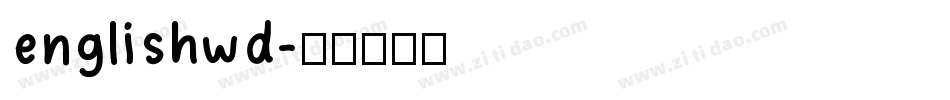englishwd字体转换