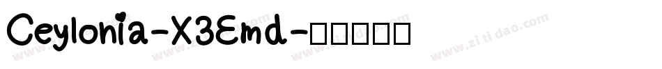 Ceylonia-X3Emd字体转换
