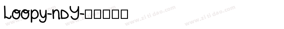Loopy-ndY字体转换