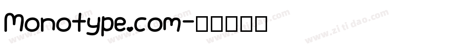 Monotype.com字体转换