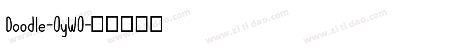 Doodle-OyWO字体转换