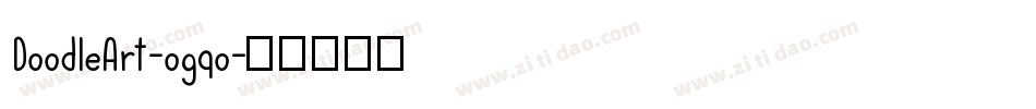 DoodleArt-ogqo字体转换