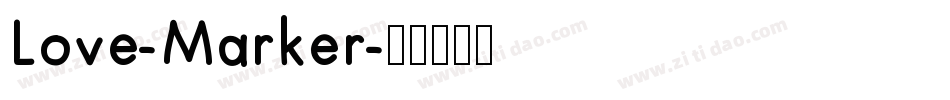 Love-Marker字体转换
